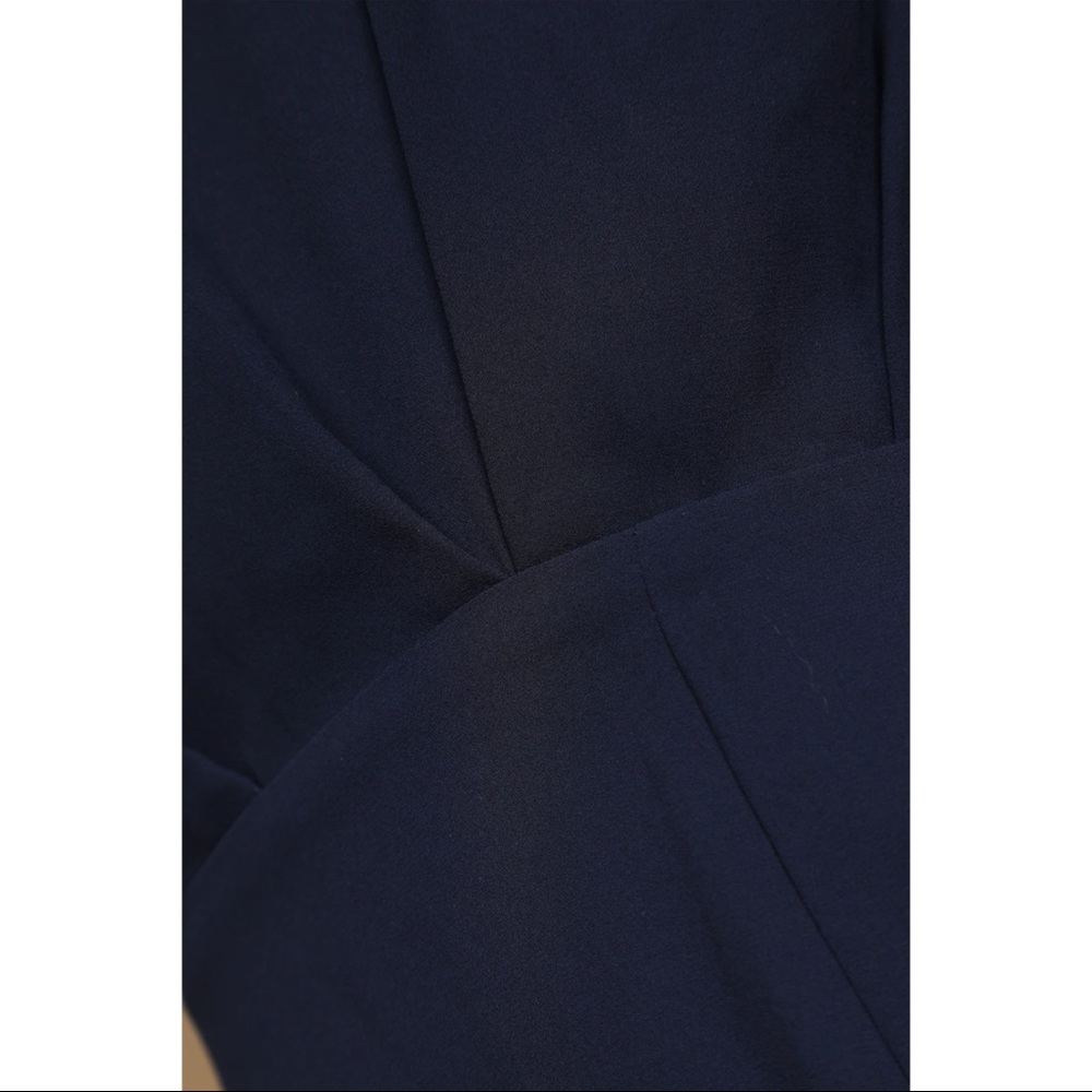 NWOT Lulus Dreamy Date Night Navy Blue Sleeveless Midi Dress Medium - Picture 5 of 13